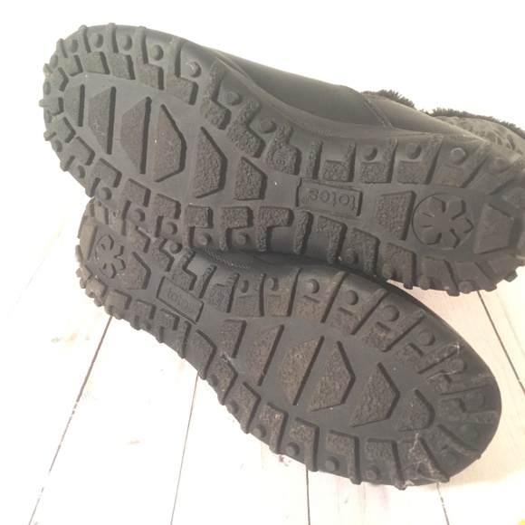 totes Shoes Totes Black Waterproof Snow Winter Boots 8 Wide Poshmark
